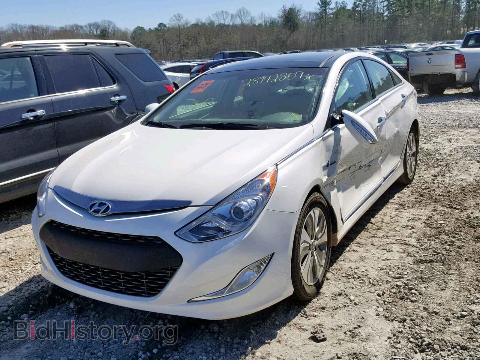 2014 HYUNDAI SONATA - VIN: KMHEC4A40EA104832 - Photo 2