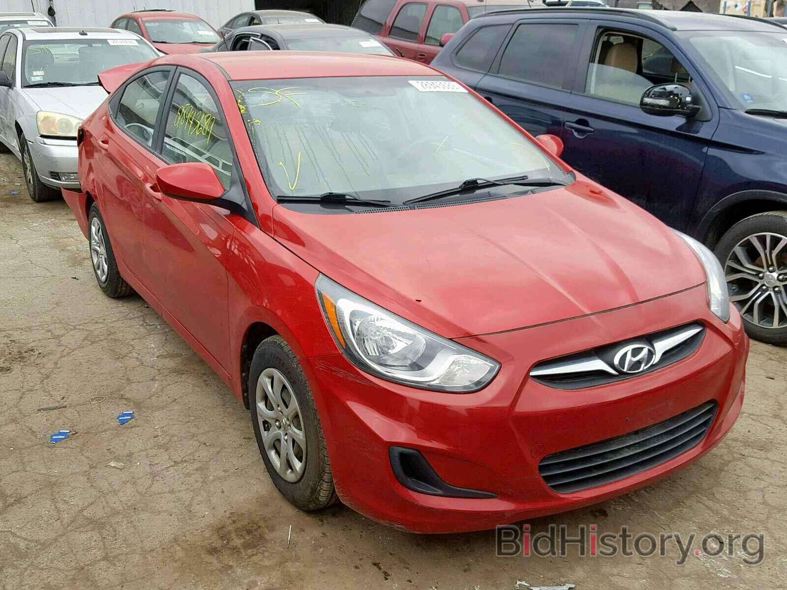 Photo KMHCT4AE2DU395136 - HYUNDAI ACCENT 2013