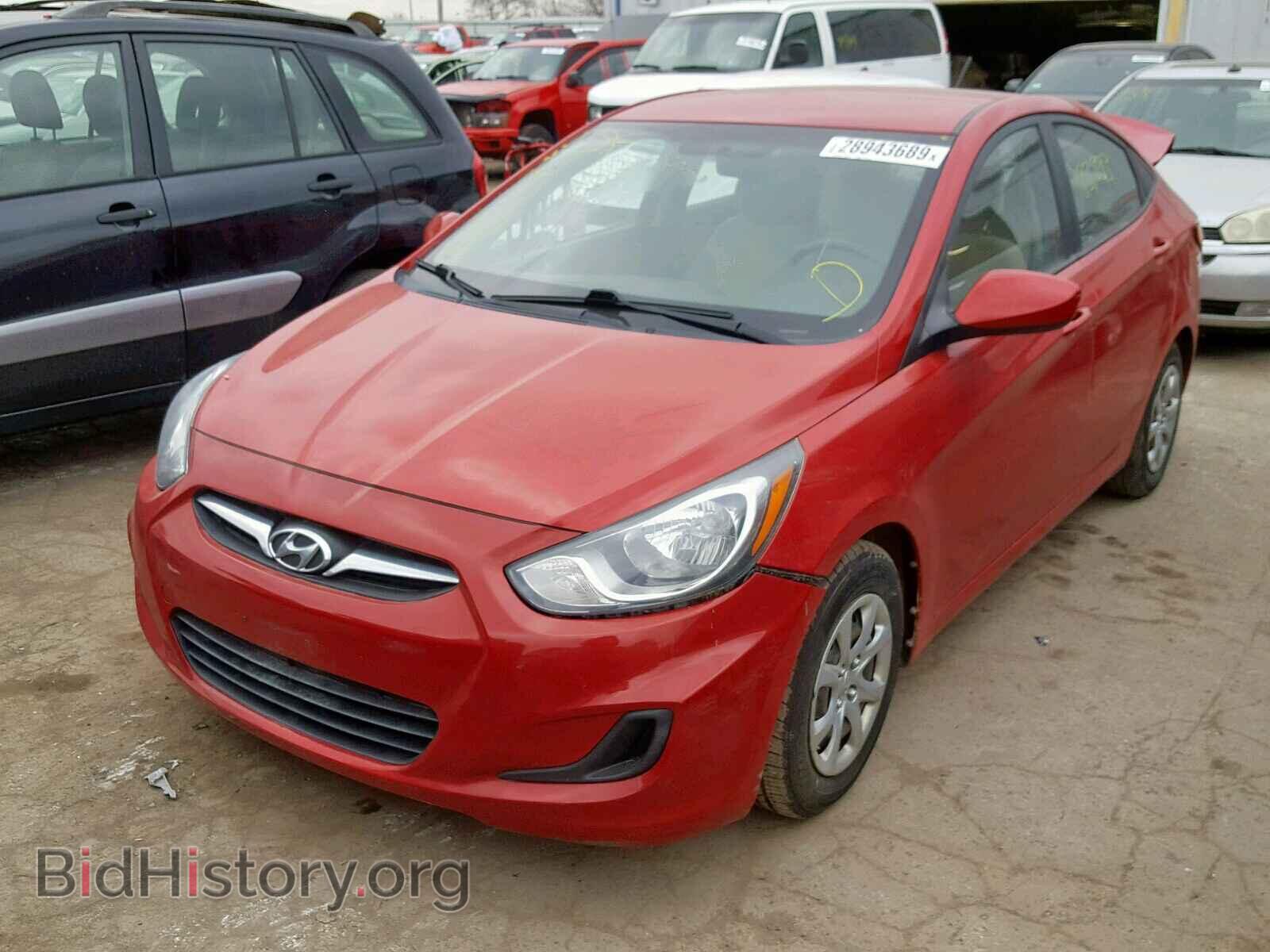 2013 HYUNDAI ACCENT - VIN: KMHCT4AE2DU395136 - Фото 2