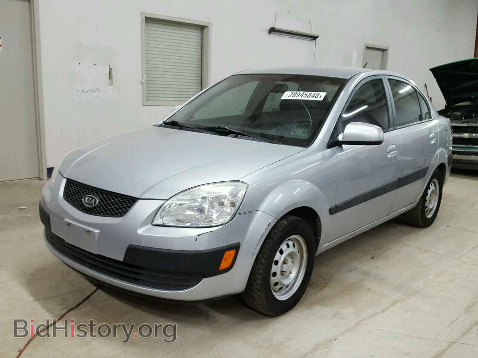 2007 KIA RIO BASE - VIN: KNADE123376188971 - Фото 2