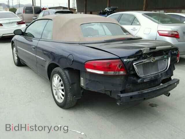 2002 CHRYSLER SEBRING - VIN: 1C3EL55R92N322972 - Фото 3