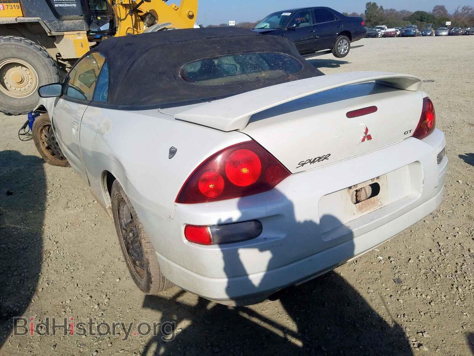 2001 MITSUBISHI ECLIPSE - VIN: 4A3AE85H41E212405 - Фото 3
