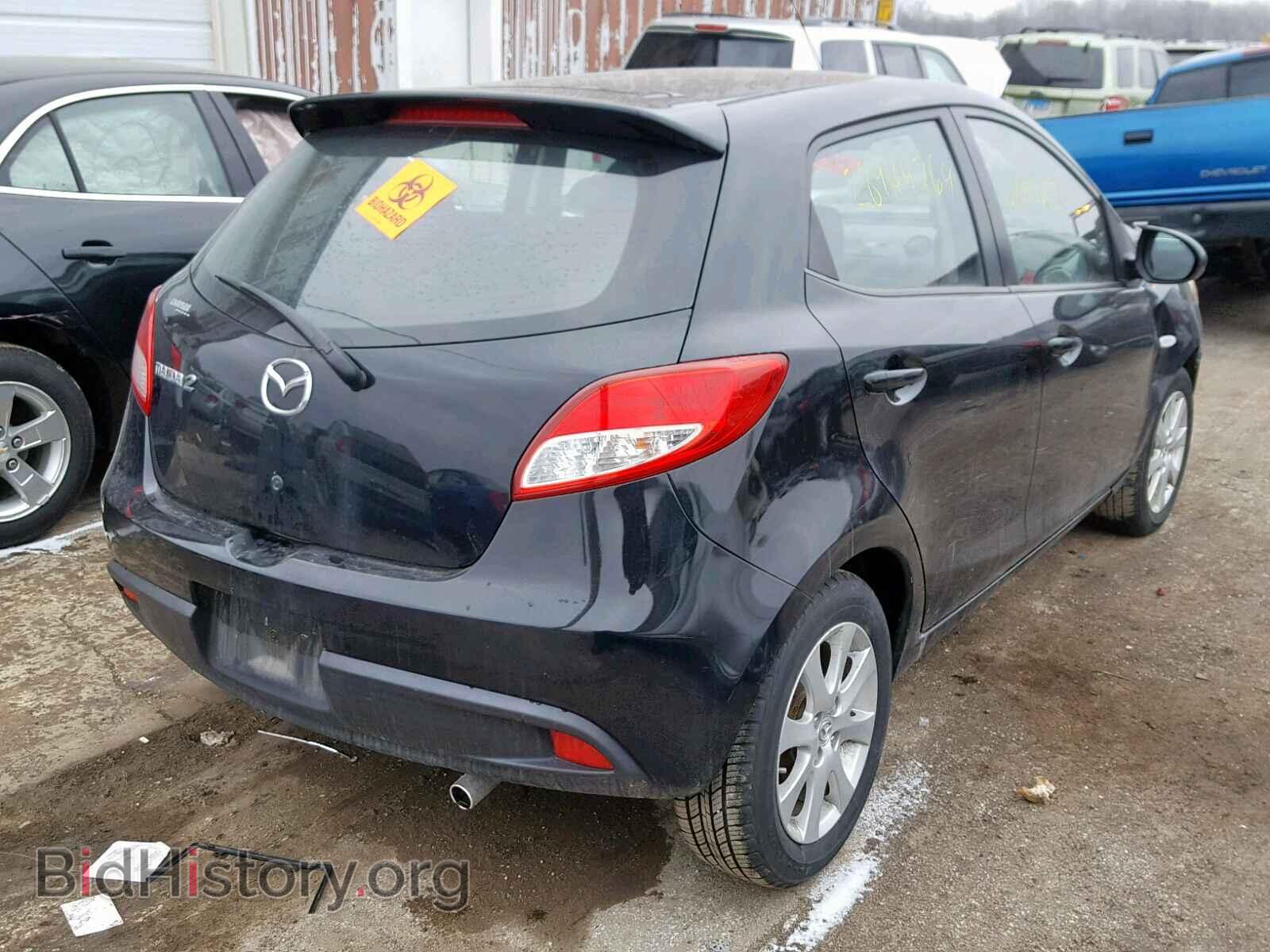 2011 MAZDA 2 - VIN: JM1DE1HYXB0123343 - Фото 4