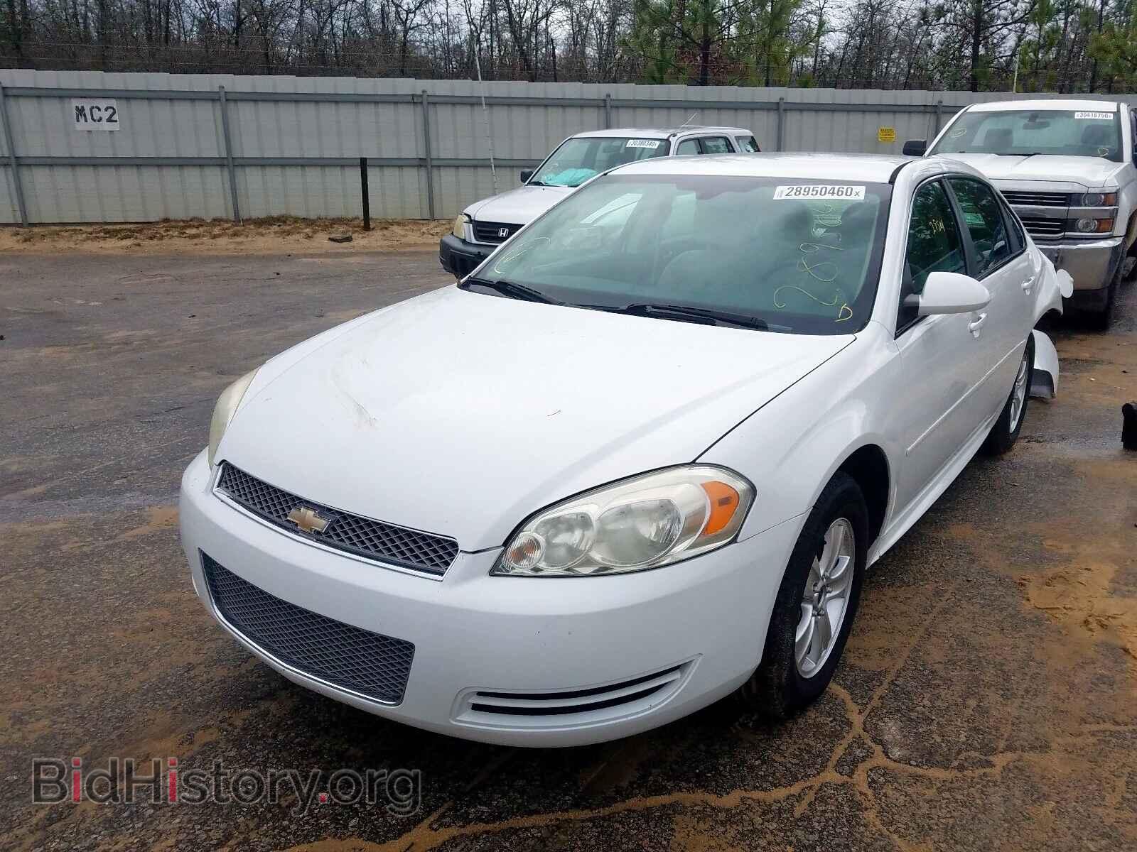2013 CHEVROLET IMPALA - VIN: 2G1WF5E39D1266967 - Фото 2