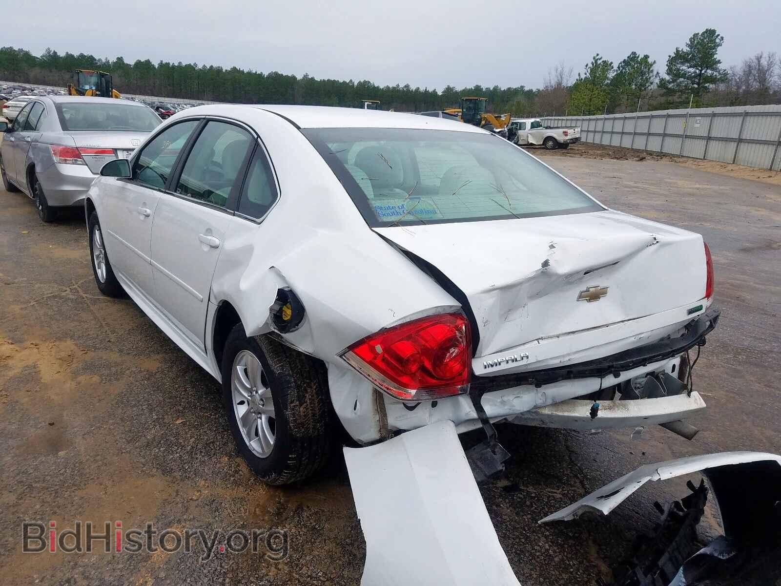 2013 CHEVROLET IMPALA - VIN: 2G1WF5E39D1266967 - Фото 3