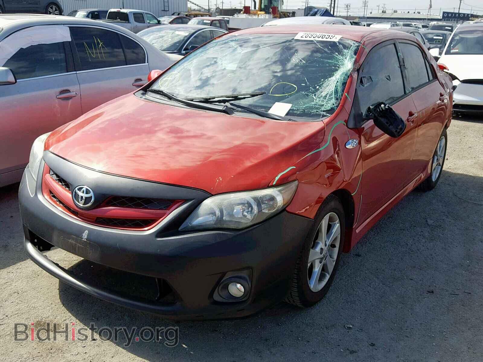 2013 TOYOTA COROLLA BA - VIN: 5YFBU4EE9DP076188 - Фото 2