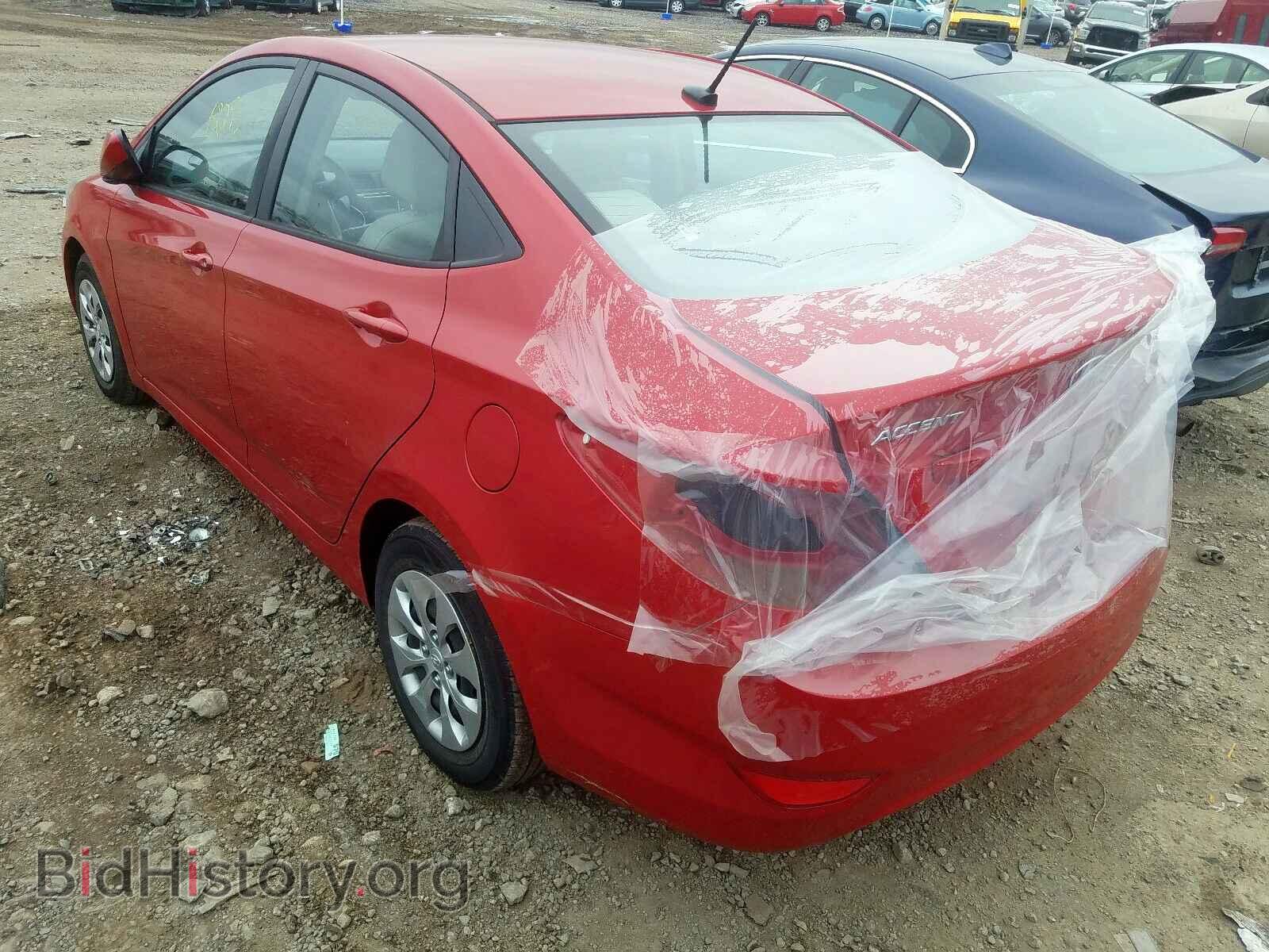 2016 HYUNDAI ACCENT - VIN: KMHCT4AE2GU085721 - Фото 3