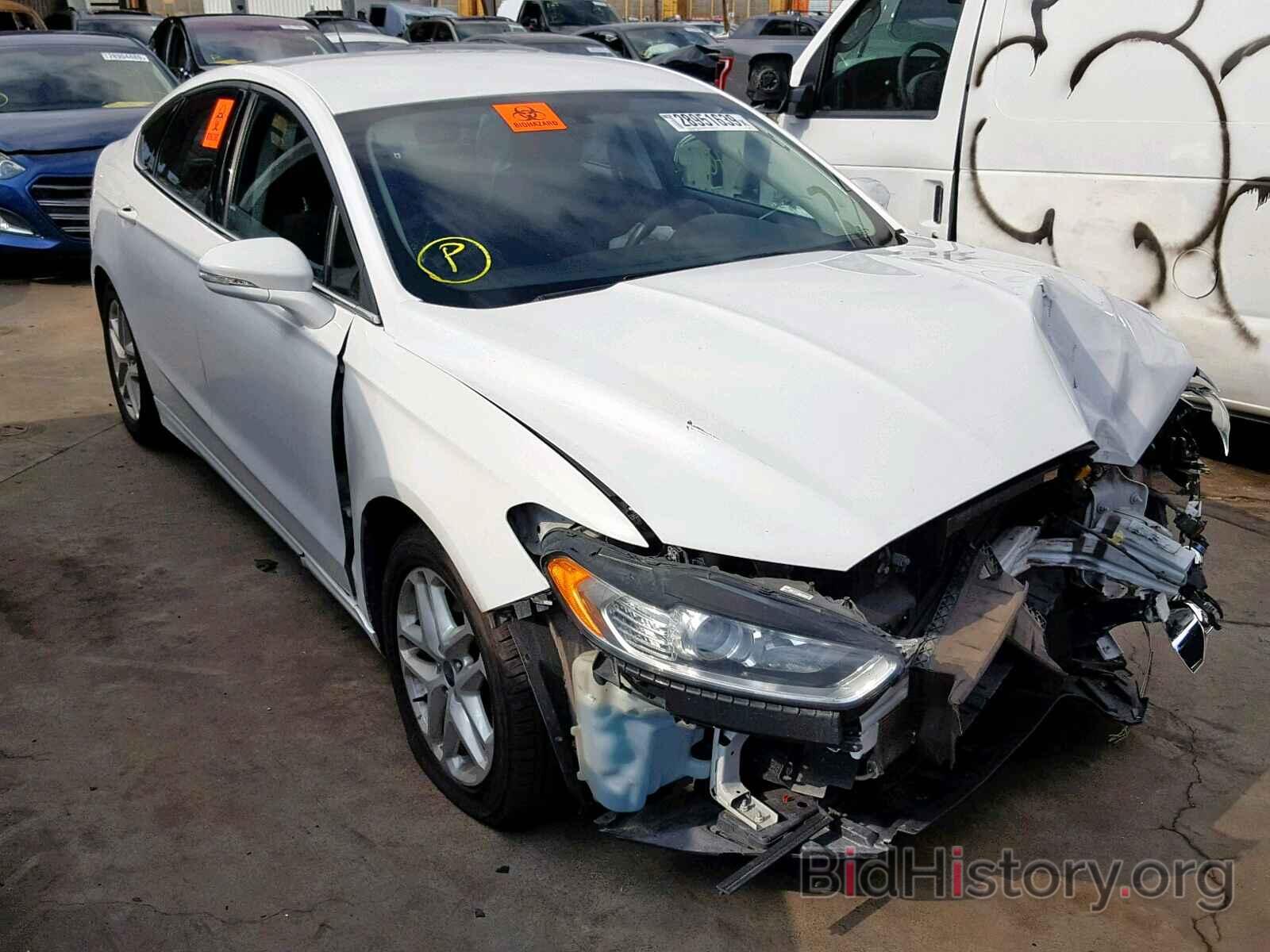 Фотография 3FA6P0H71DR292678 - FORD FUSION SE 2013