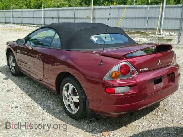 2003 MITSUBISHI ECLIPSE - VIN: 4A3AE45G33E049460 - Photo 3