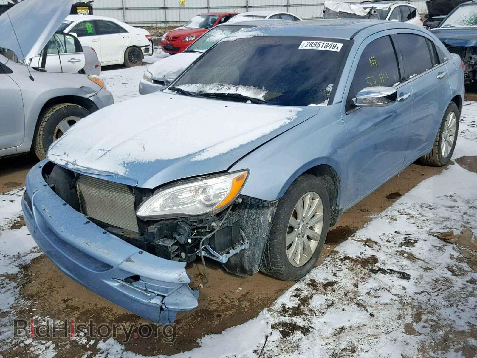 2014 CHRYSLER 200 - VIN: 1C3CCBCG7EN185395 - Фото 2