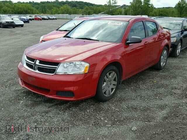 2014 DODGE AVENGER - VIN: 1C3CDZAG5EN184206 - Фото 2