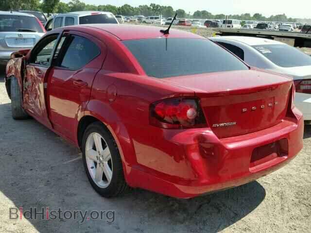 2013 DODGE AVENGER - VIN: 1C3CDZAB4DN563524 - Фото 3