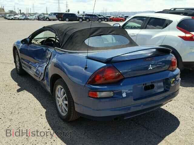 2002 MITSUBISHI ECLIPSE - VIN: 4A3AE45G22E053403 - Photo 3