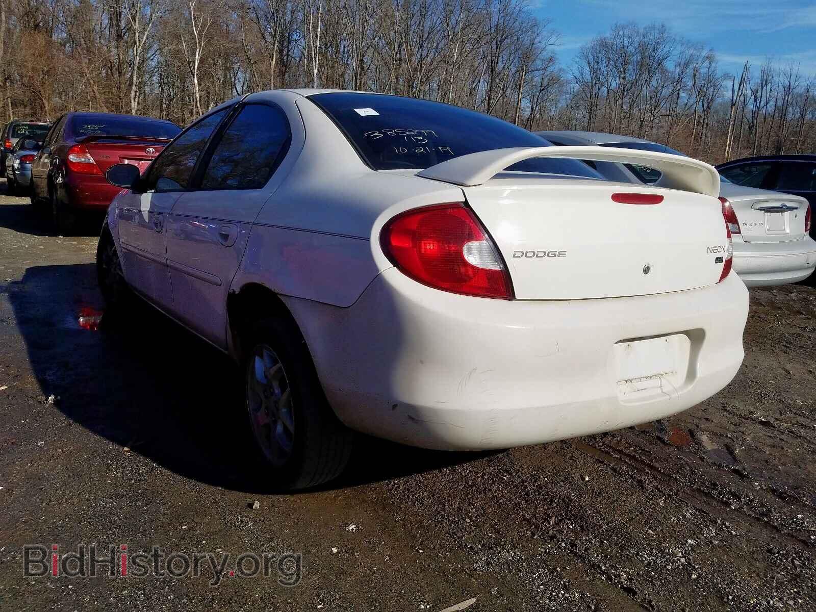 2002 DODGE NEON - VIN: 1B3ES56C52D608432 - Фото 3