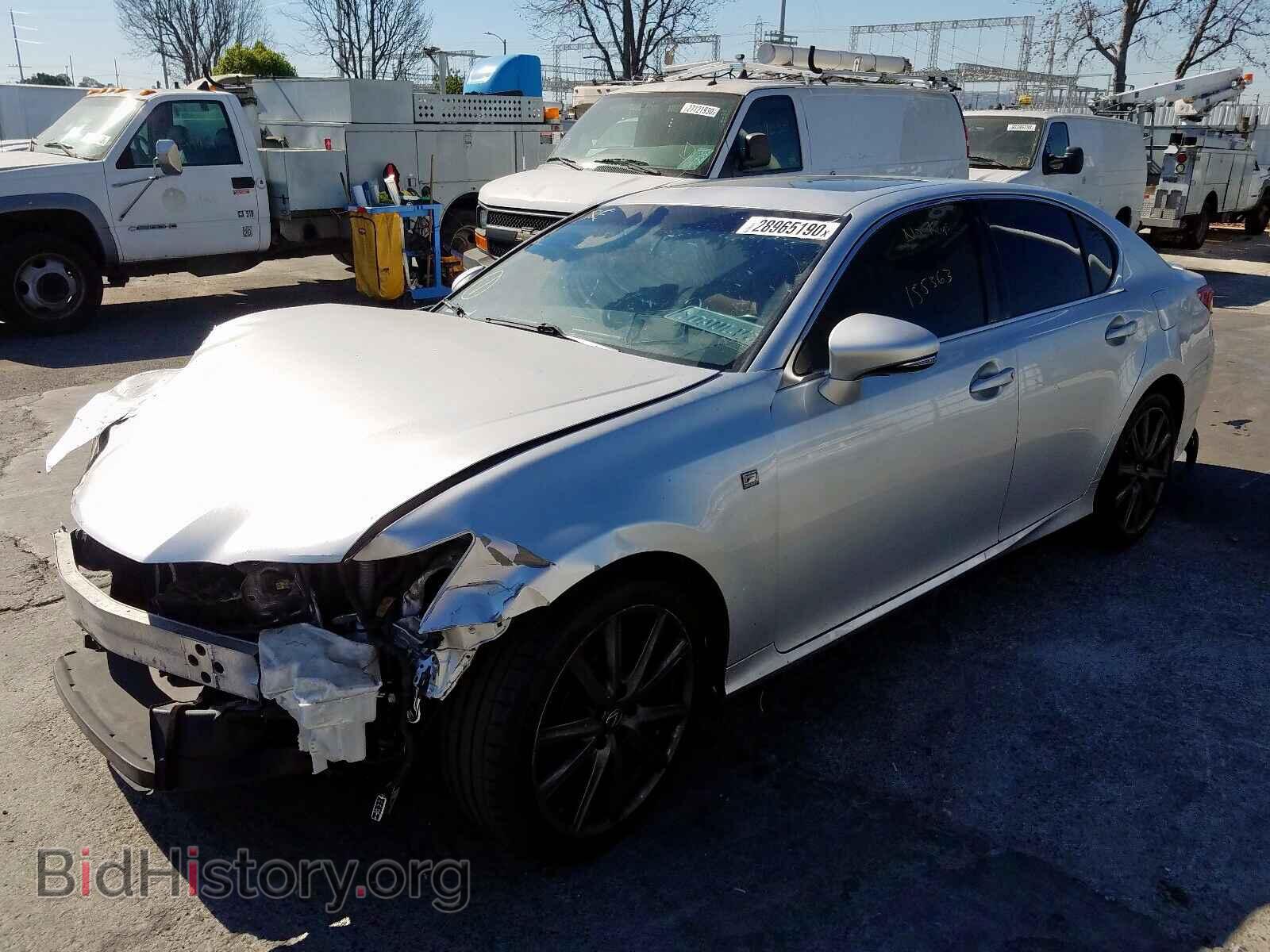 2013 LEXUS GS350 - VIN: JTHBE1BL8D5004991 - Фото 2