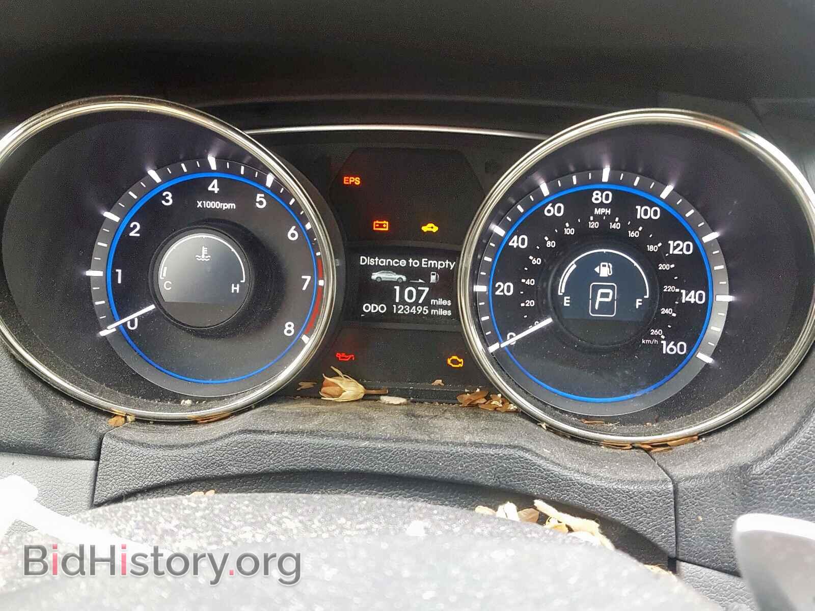 2012 HYUNDAI SONATA - VIN: 5NPEC4AC2CH433131 - Photo 8