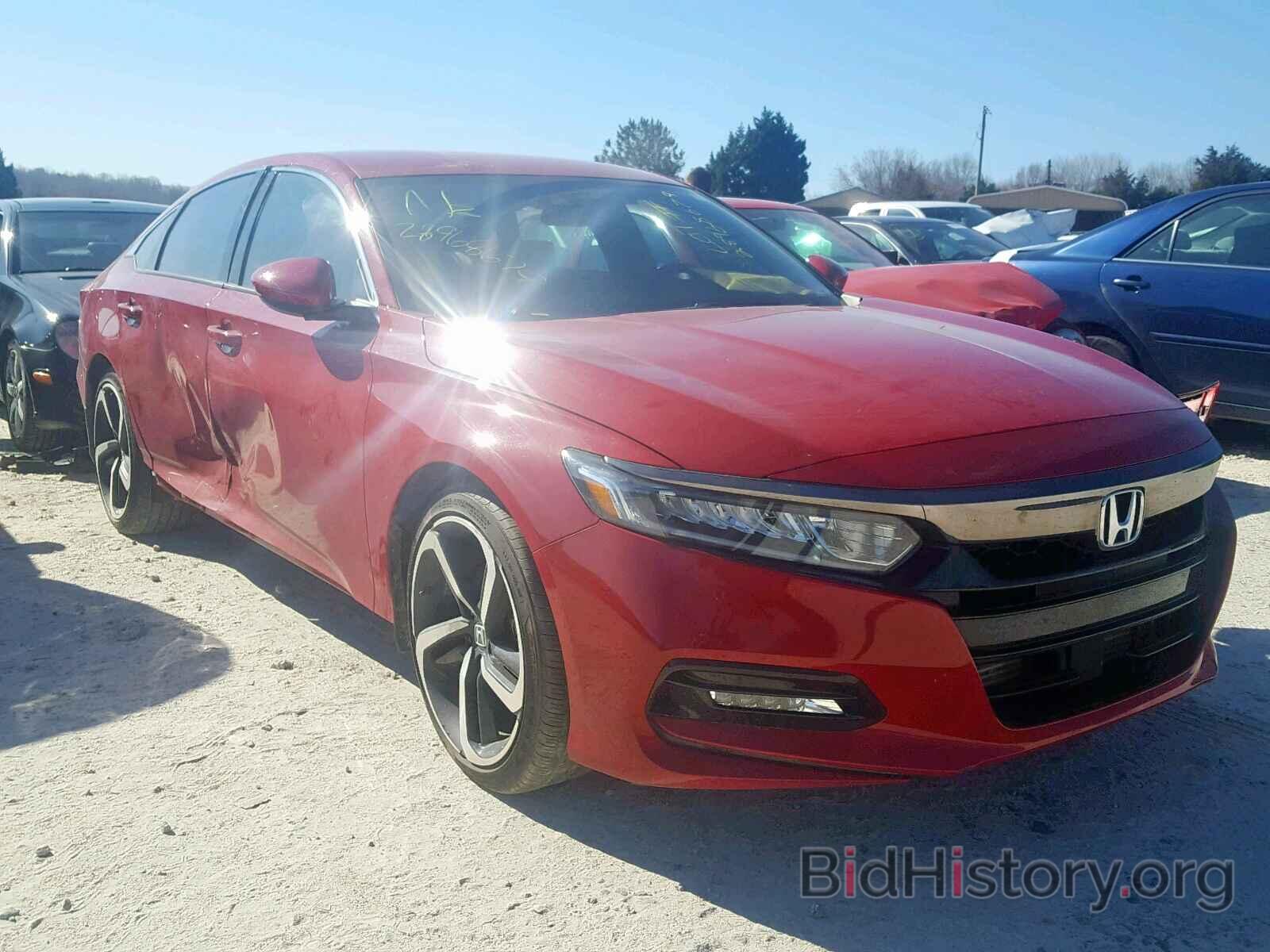 Photo 1HGCV1F3XJA174385 - HONDA ACCORD SPO 2018