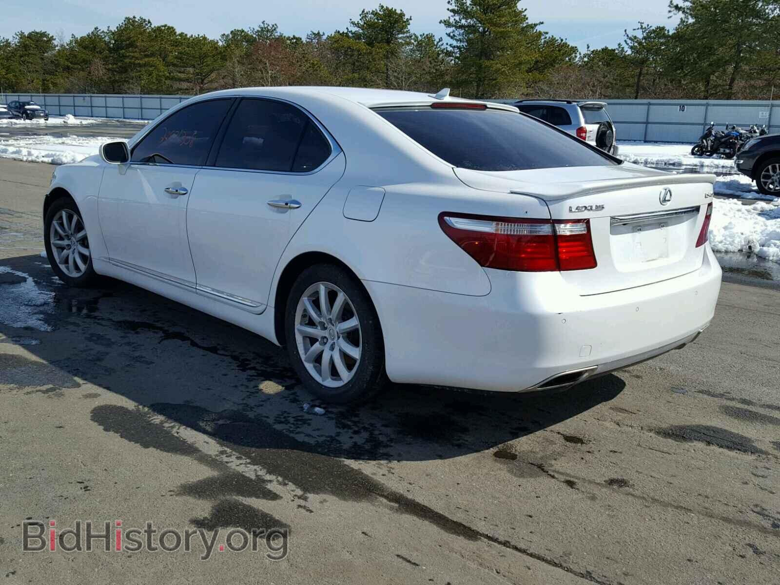 2007 LEXUS LS460 - VIN: JTHBL46F275017266 - Фото 3