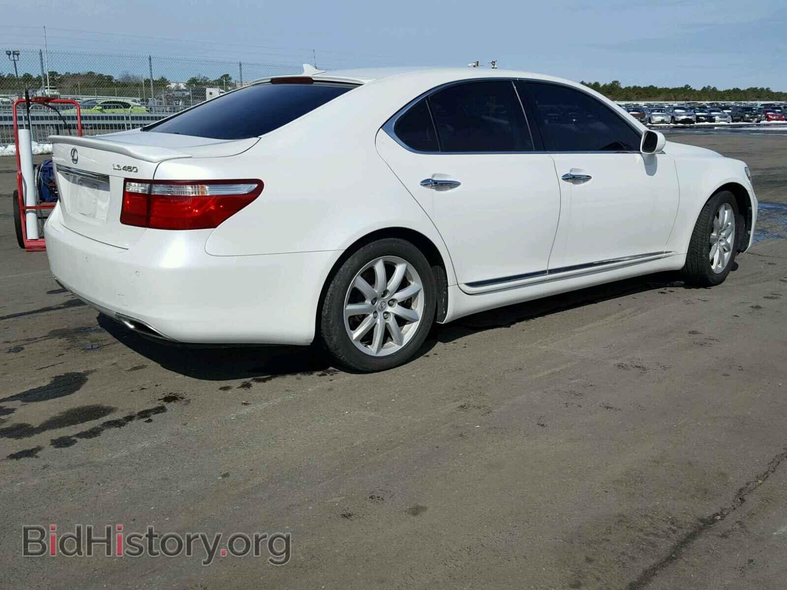 2007 LEXUS LS460 - VIN: JTHBL46F275017266 - Фото 4