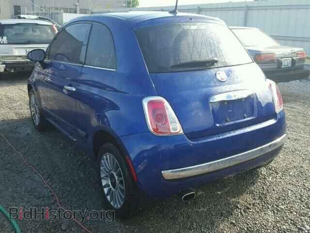 2012 FIAT 500 - VIN: 3C3CFFCR9CT140357 - Фото 3