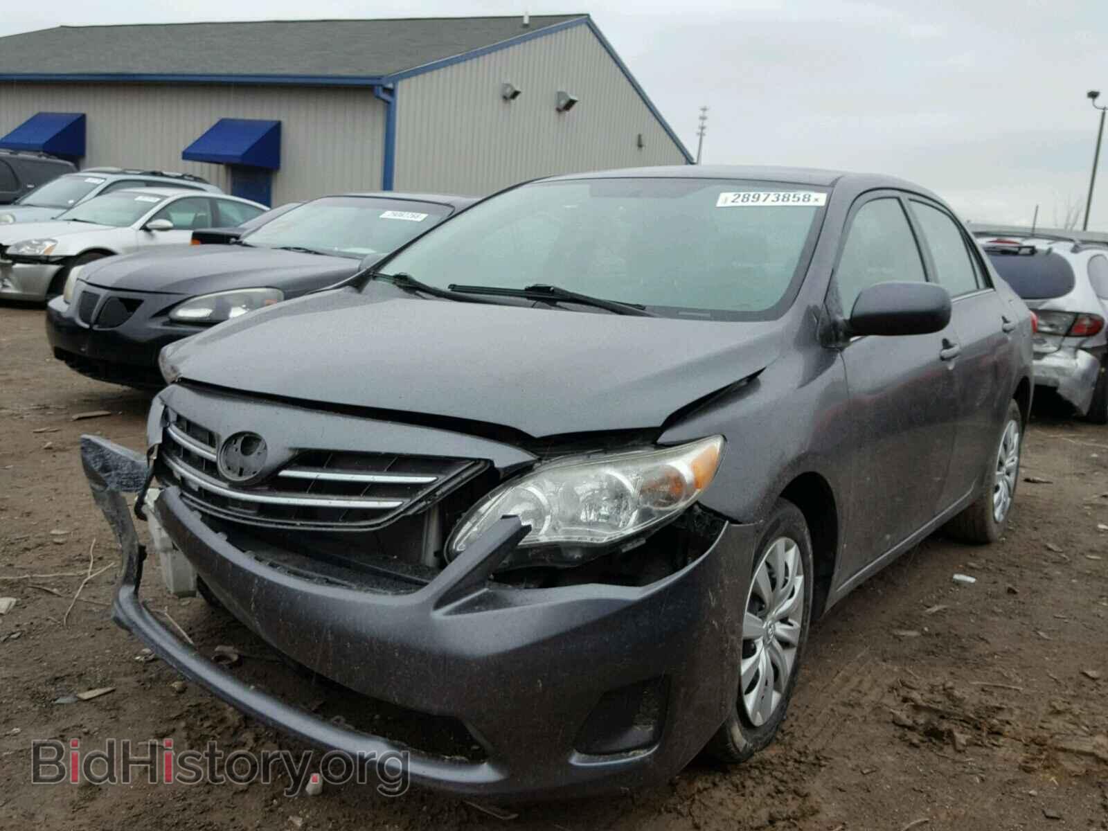 2013 TOYOTA COROLLA BA - VIN: 2T1BU4EE2DC968265 - Фото 2