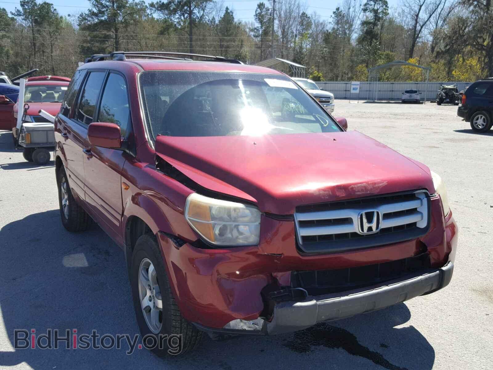Фотография 5FNYF28606B024721 - HONDA PILOT 2006