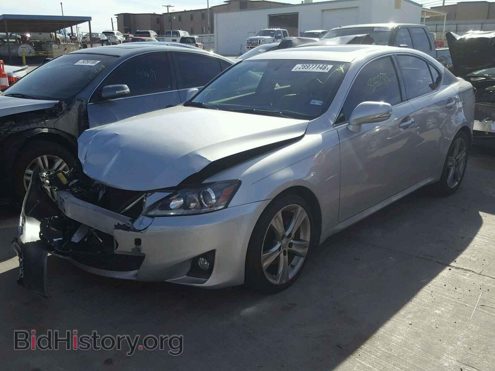 2012 LEXUS IS250 - VIN: JTHBF5C20C5175498 - Фото 2