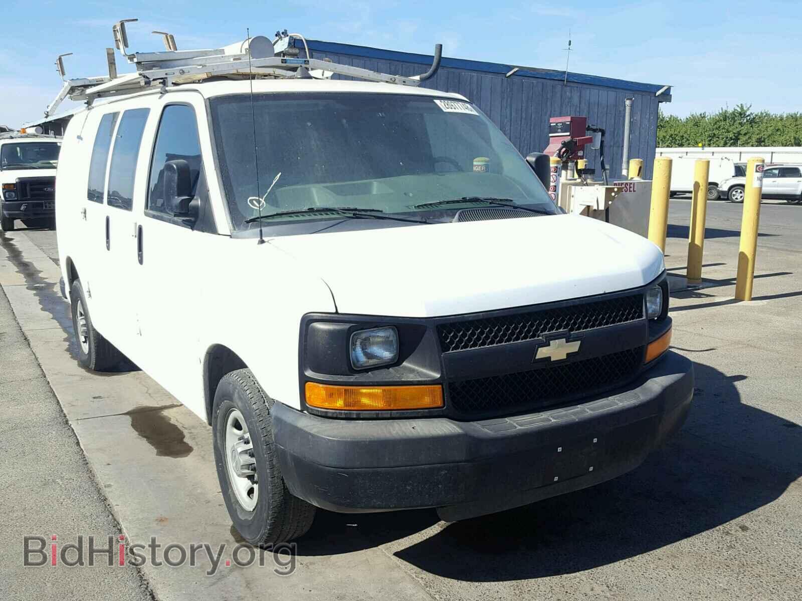 Photo 1GCWGFCBXC1124278 - CHEVROLET EXPRESS 2012