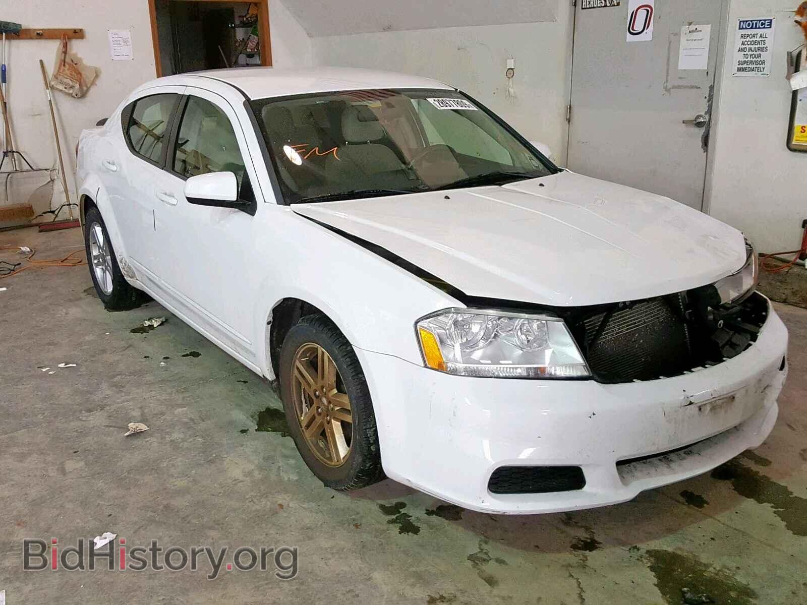 Фотография 1C3CDZCB8CN196719 - DODGE AVENGER 2012
