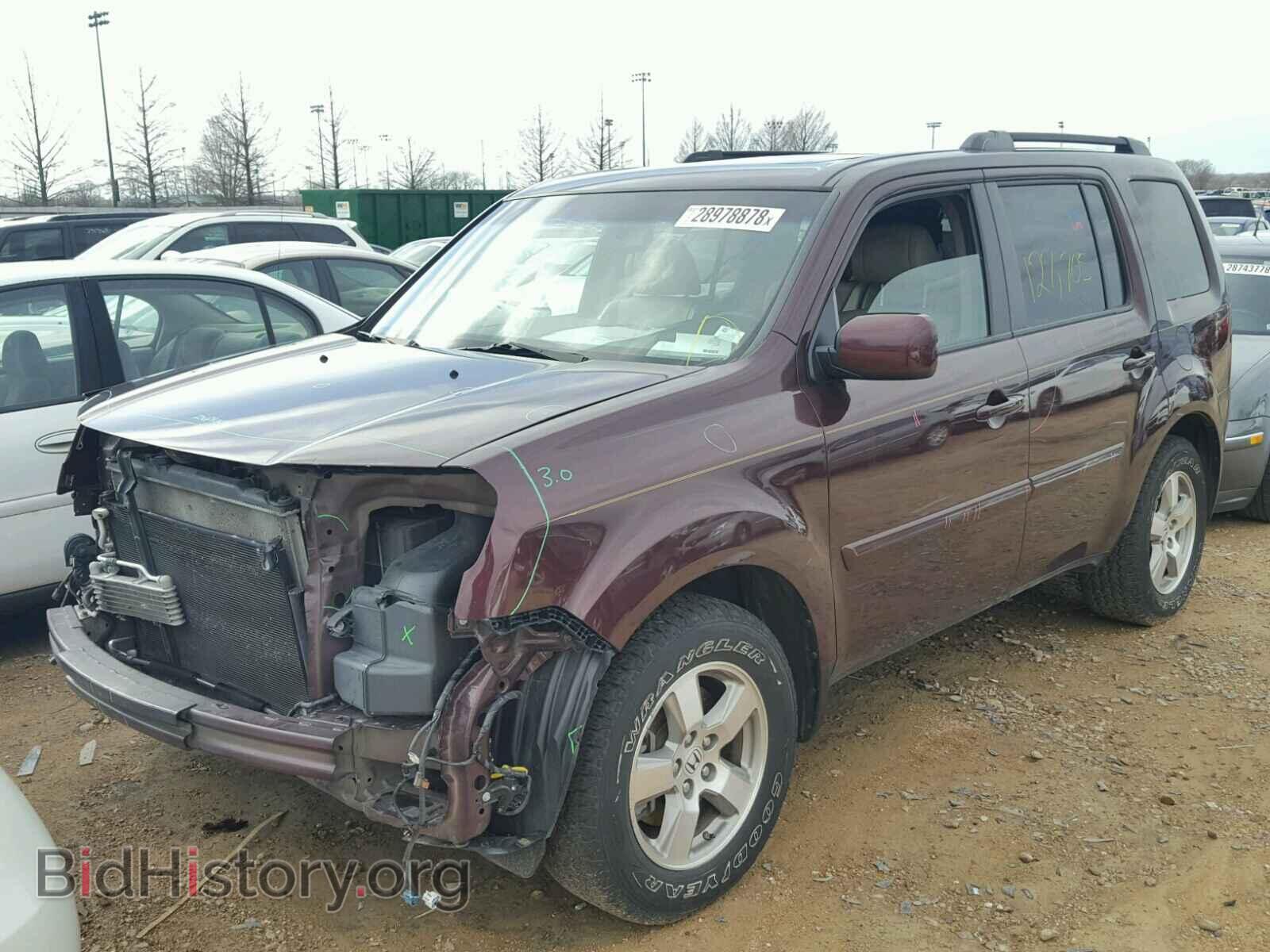 2010 HONDA PILOT - VIN: 5FNYF4H55AB022829 - Фото 2