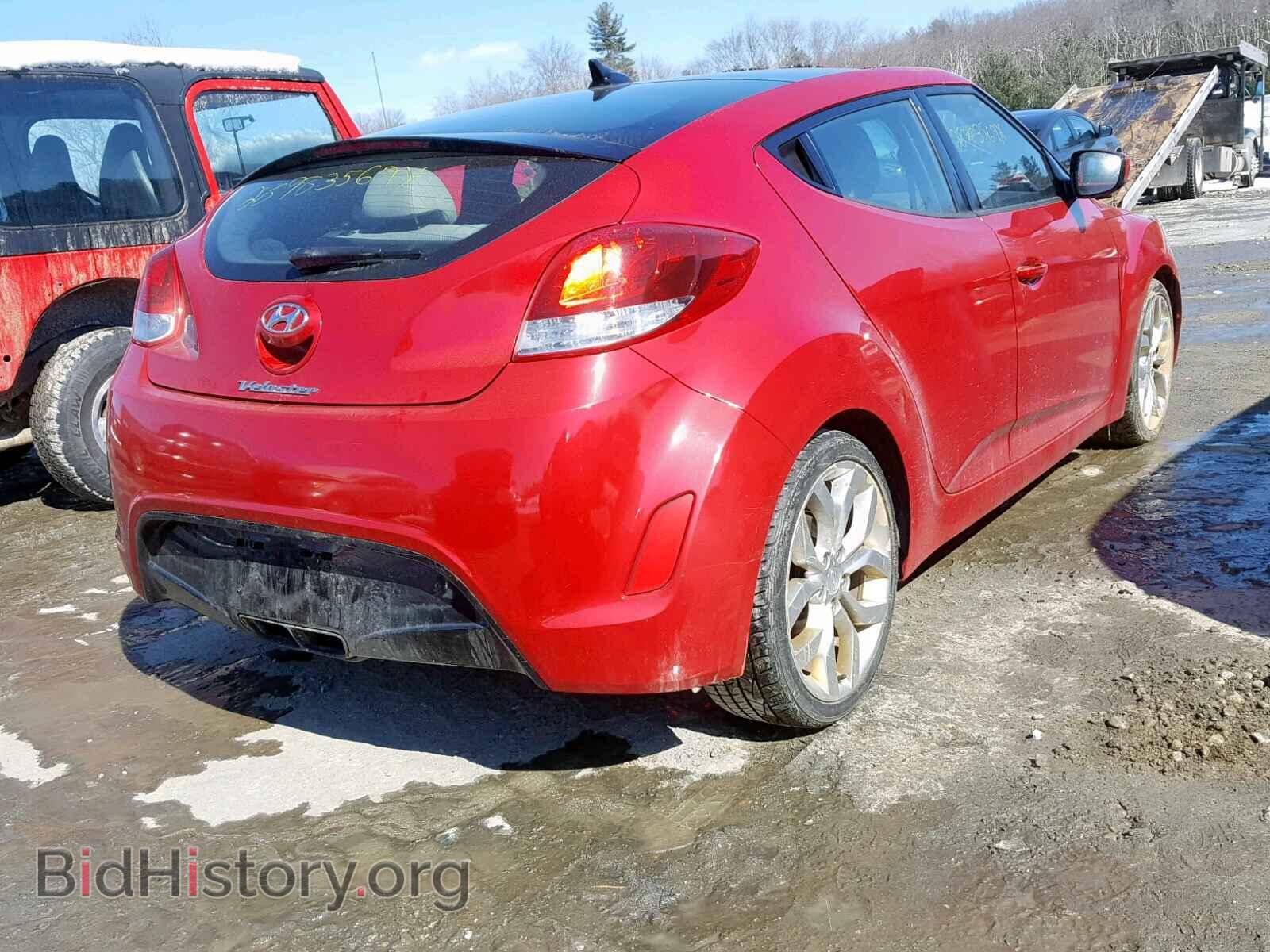 2012 HYUNDAI VELOSTER - VIN: KMHTC6AD0CU045005 - Фото 4