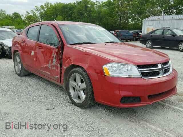 Фотография 1C3CDZCB2CN312724 - DODGE AVENGER 2012