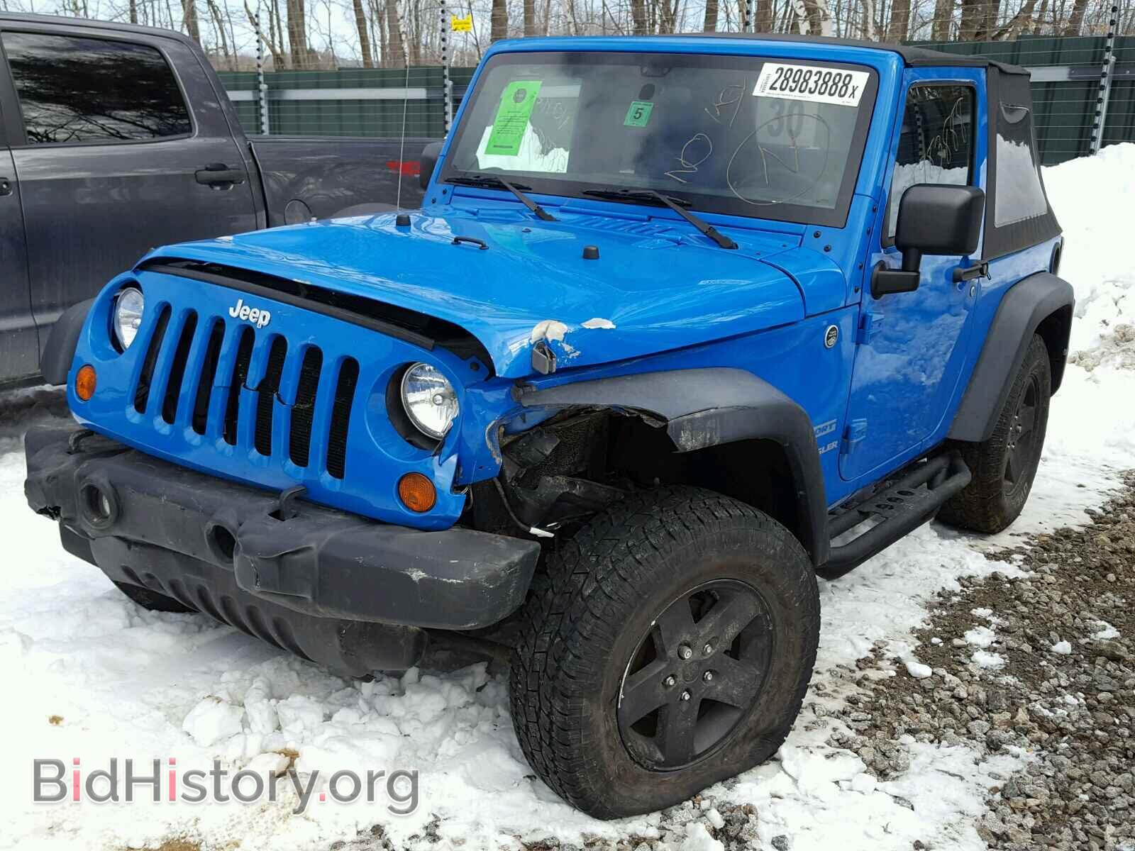 2011 JEEP WRANGLER - VIN: 1J4AA2D18BL558545 - Фото 2