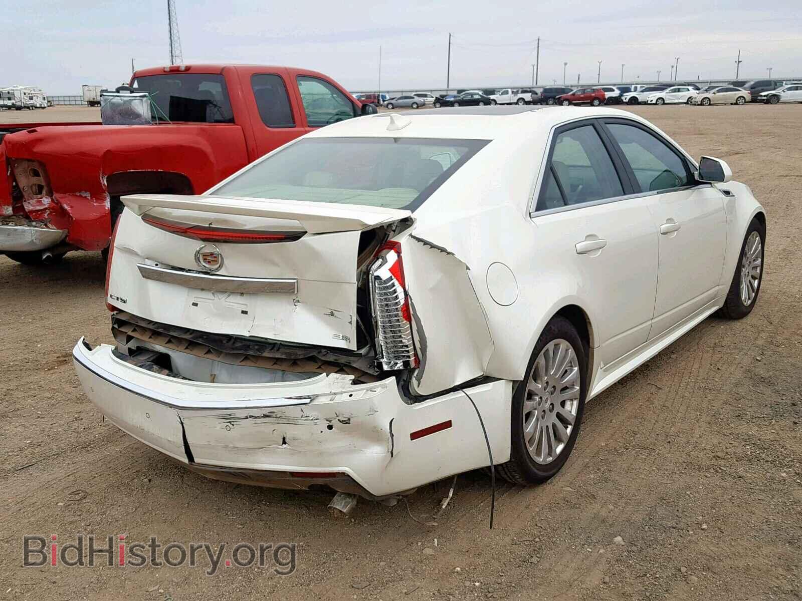 2012 CADILLAC CTS - VIN: 1G6DP5E38C0154797 - Фото 4