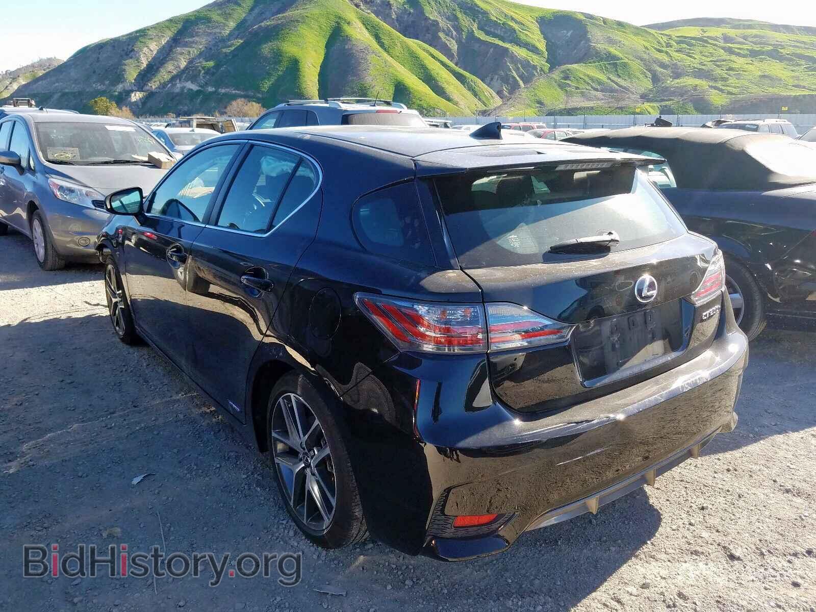 2014 LEXUS CT 200 - VIN: JTHKD5BH8E2190704 - Фото 3