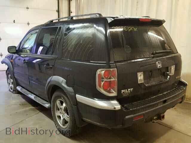 2006 HONDA PILOT - VIN: 2HKYF18796H539303 - Фото 3