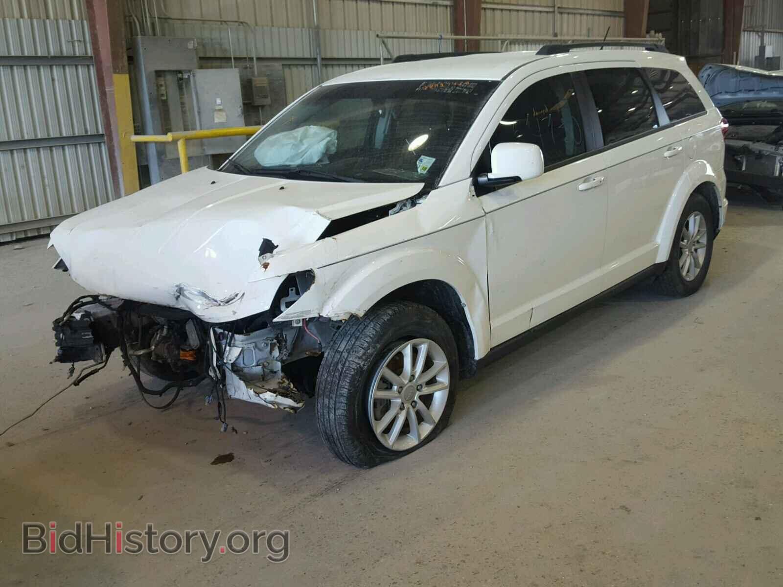 2014 DODGE JOURNEY - VIN: 3C4PDCBB0ET180691 - Фото 2