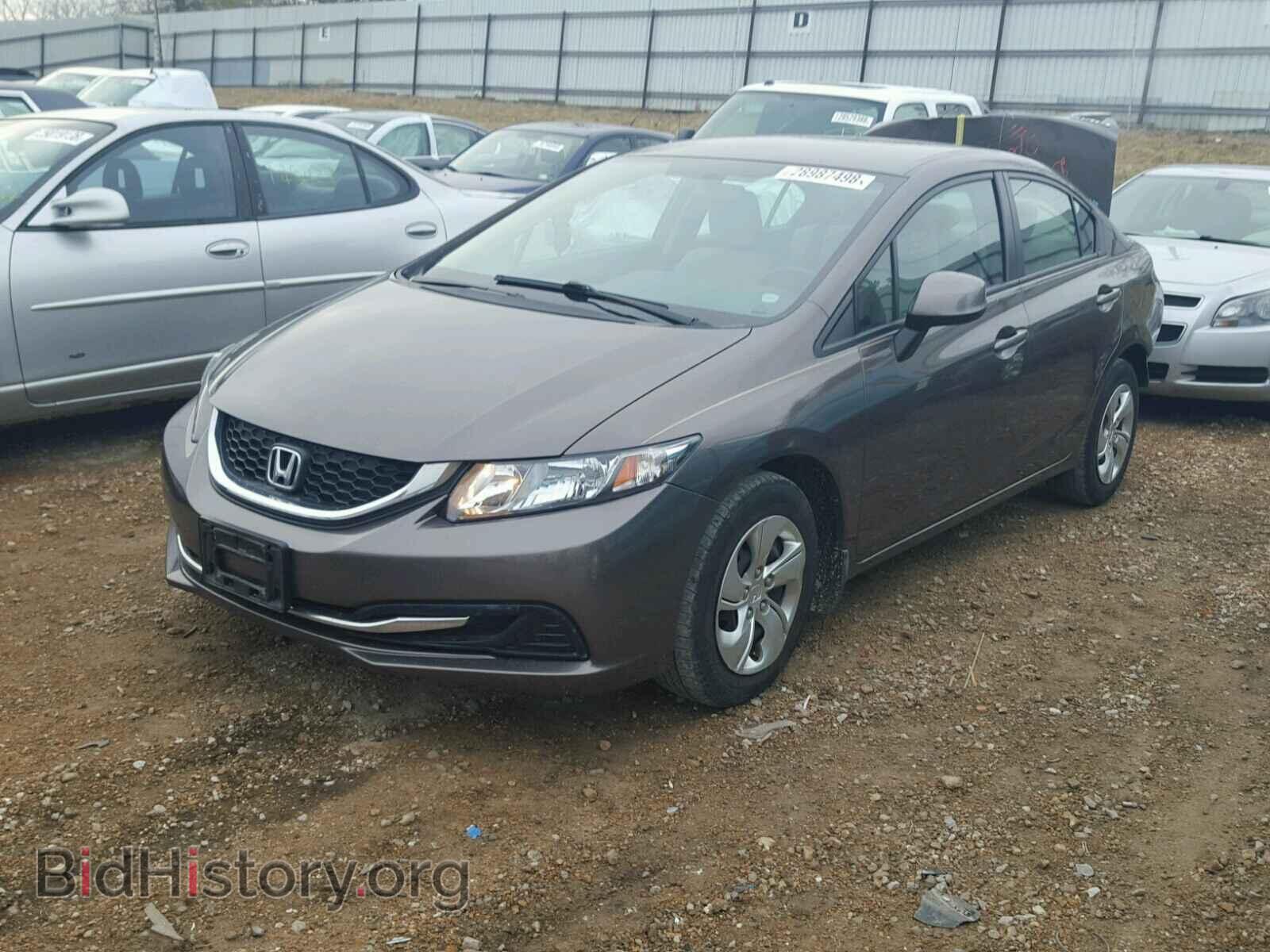 2013 HONDA CIVIC - VIN: 2HGFB2F52DH579952 - Фото 2
