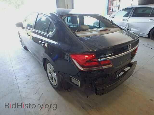 2014 HONDA CIVIC - VIN: 19XFB2F56EE069728 - Фото 3