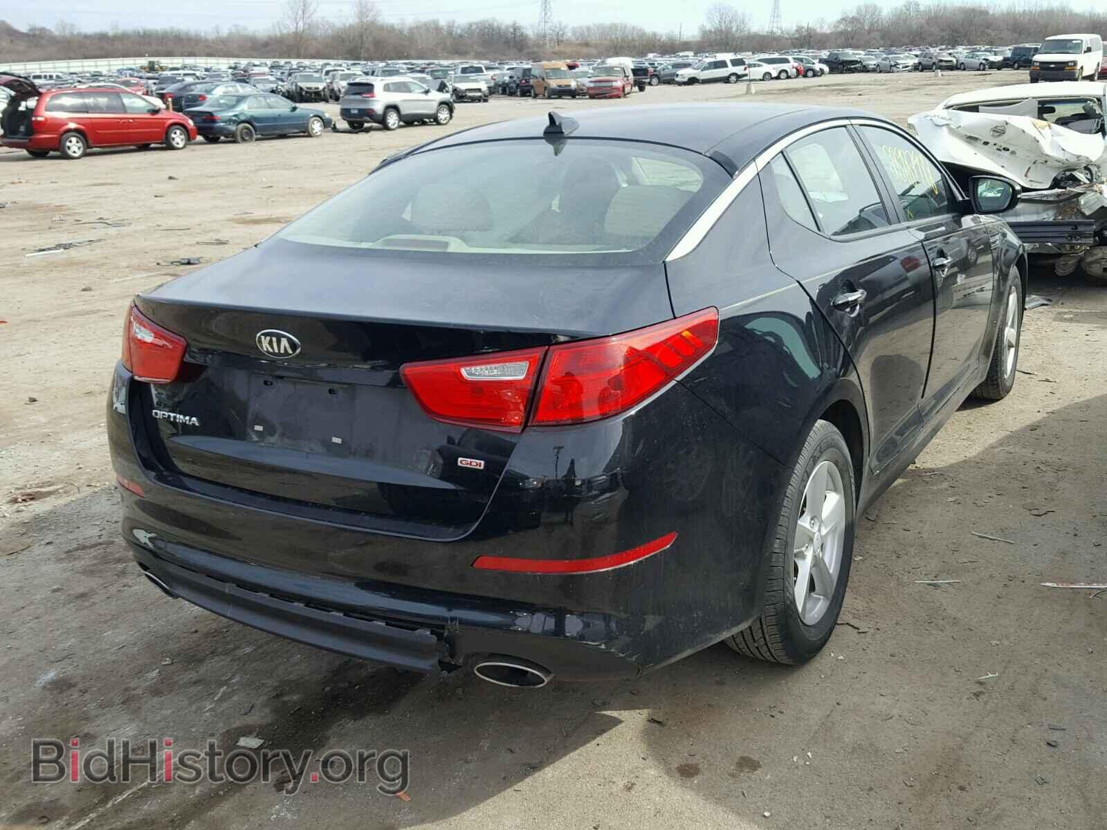 2015 KIA OPTIMA - VIN: 5XXGM4A76FG489386 - Photo 4