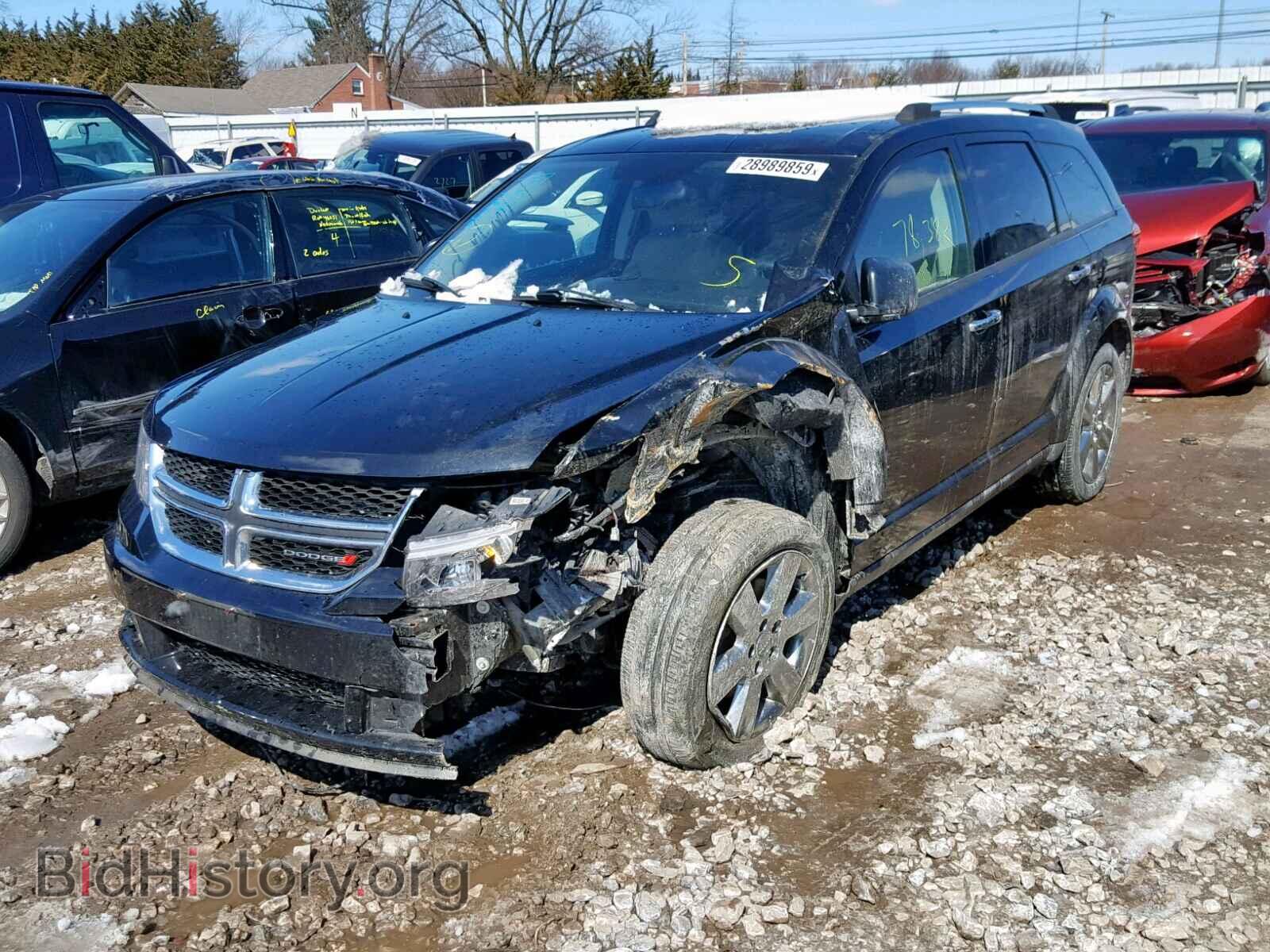 2014 DODGE JOURNEY SE - VIN: 3C4PDCAB3ET317186 - Фото 2