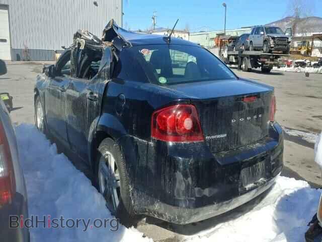 2013 DODGE AVENGER - VIN: 1C3CDZCB8DN662084 - Фото 3