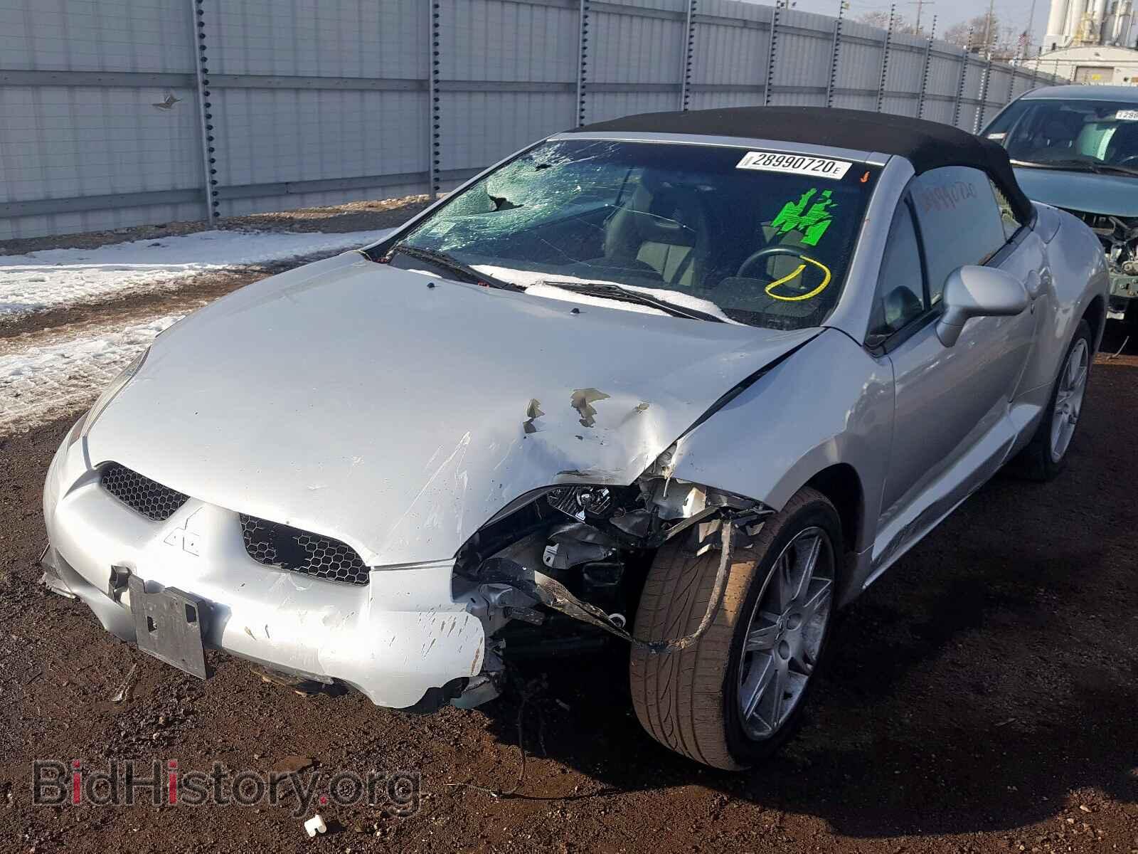 2007 MITSUBISHI ECLIPSE - VIN: 4A3AL35T97E015008 - Photo 2