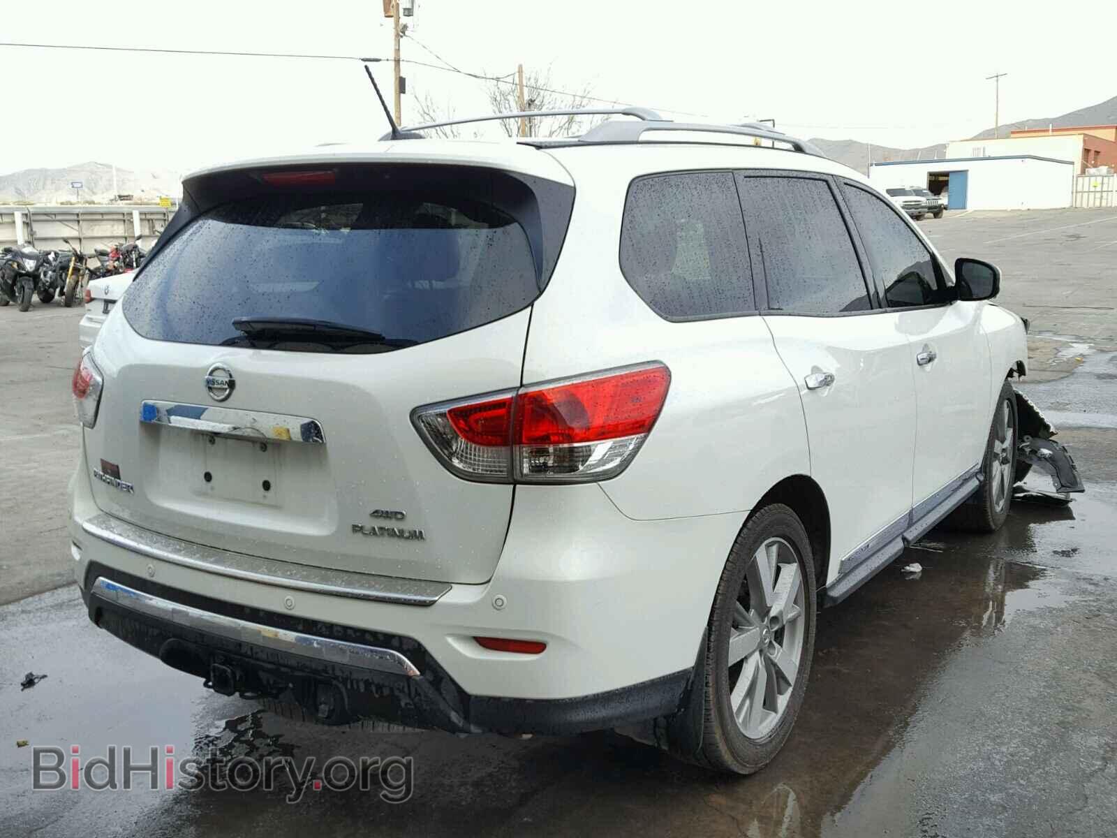 2014 NISSAN PATHFINDER - VIN: 5N1AR2MM2EC638335 - Фото 4