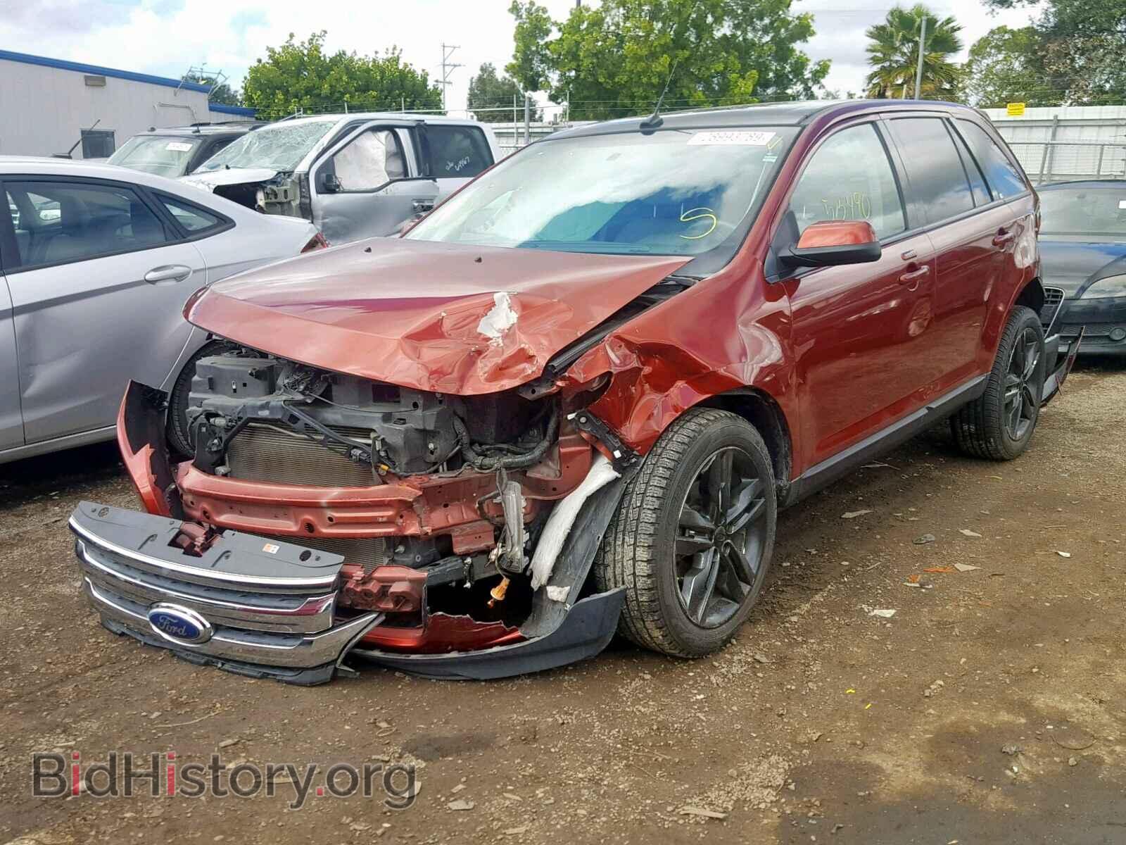 2014 FORD EDGE SEL - VIN: 2FMDK3JC2EBA10911 - Photo 2