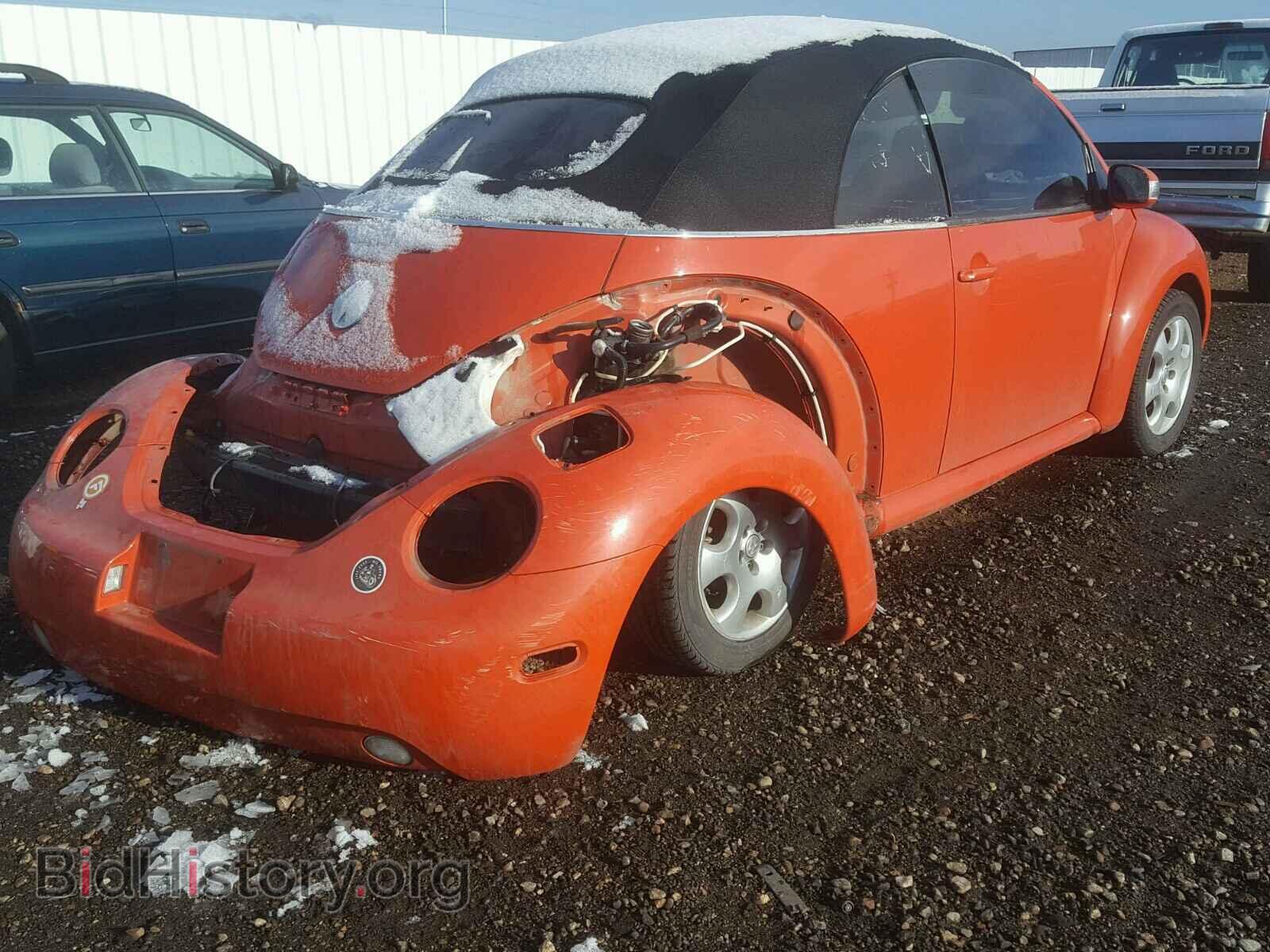 2003 VOLKSWAGEN BEETLE - VIN: 3VWCK21Y03M318111 - Фото 4