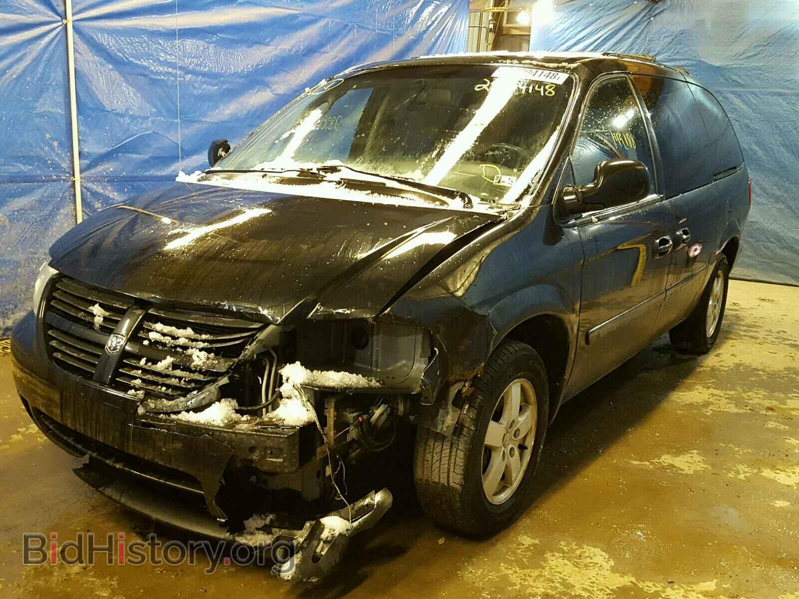 2007 DODGE CARAVAN - VIN: 2D4GP44L07R159710 - Фото 2