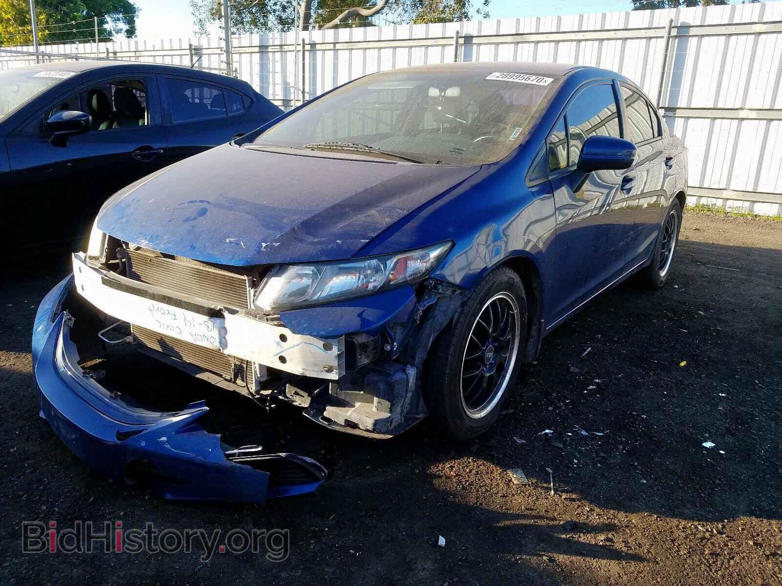 2014 HONDA CIVIC - VIN: 19XFB2F55EE235351 - Фото 2