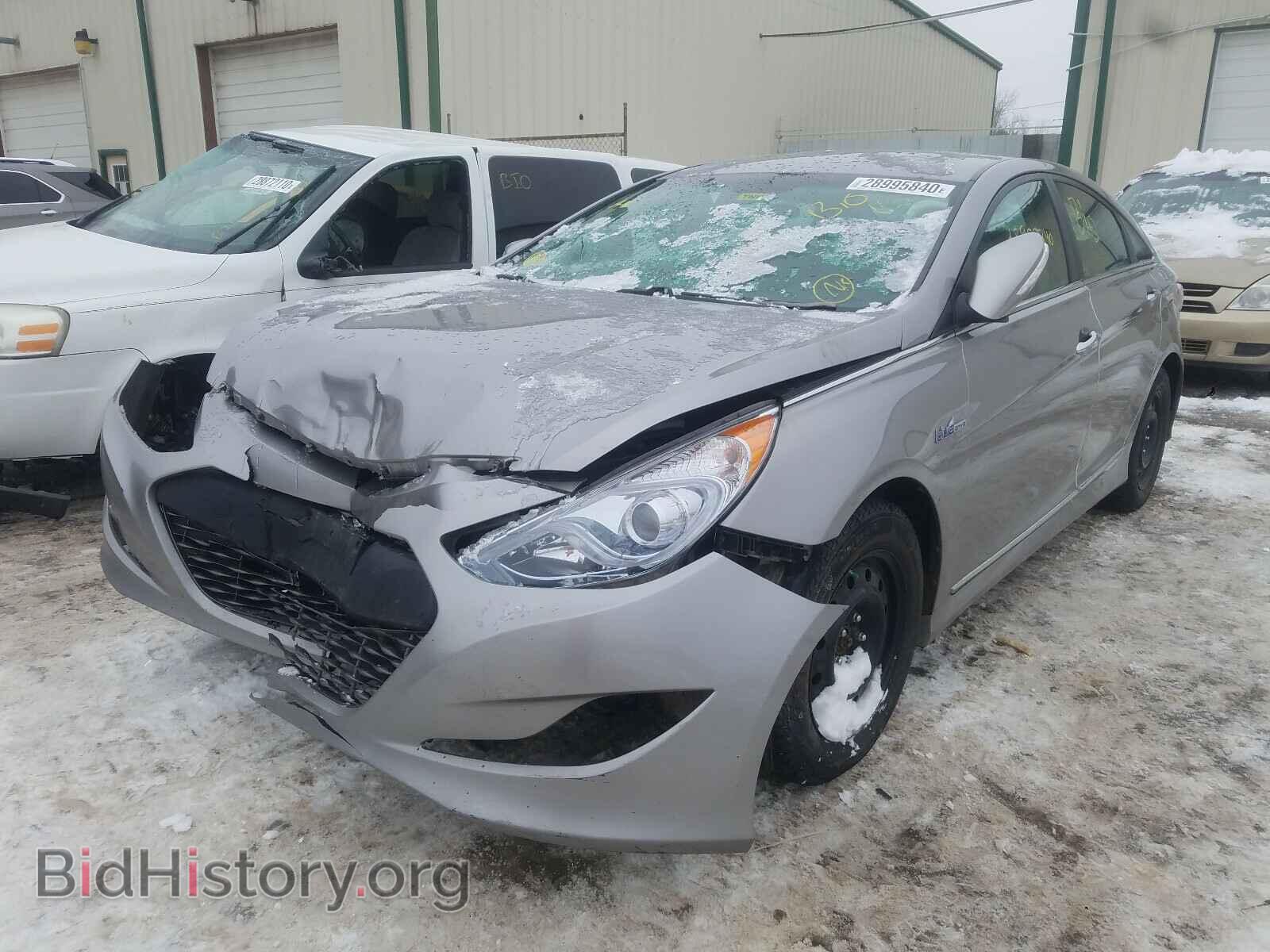 2012 HYUNDAI SONATA - VIN: KMHEC4A43CA022607 - Photo 2