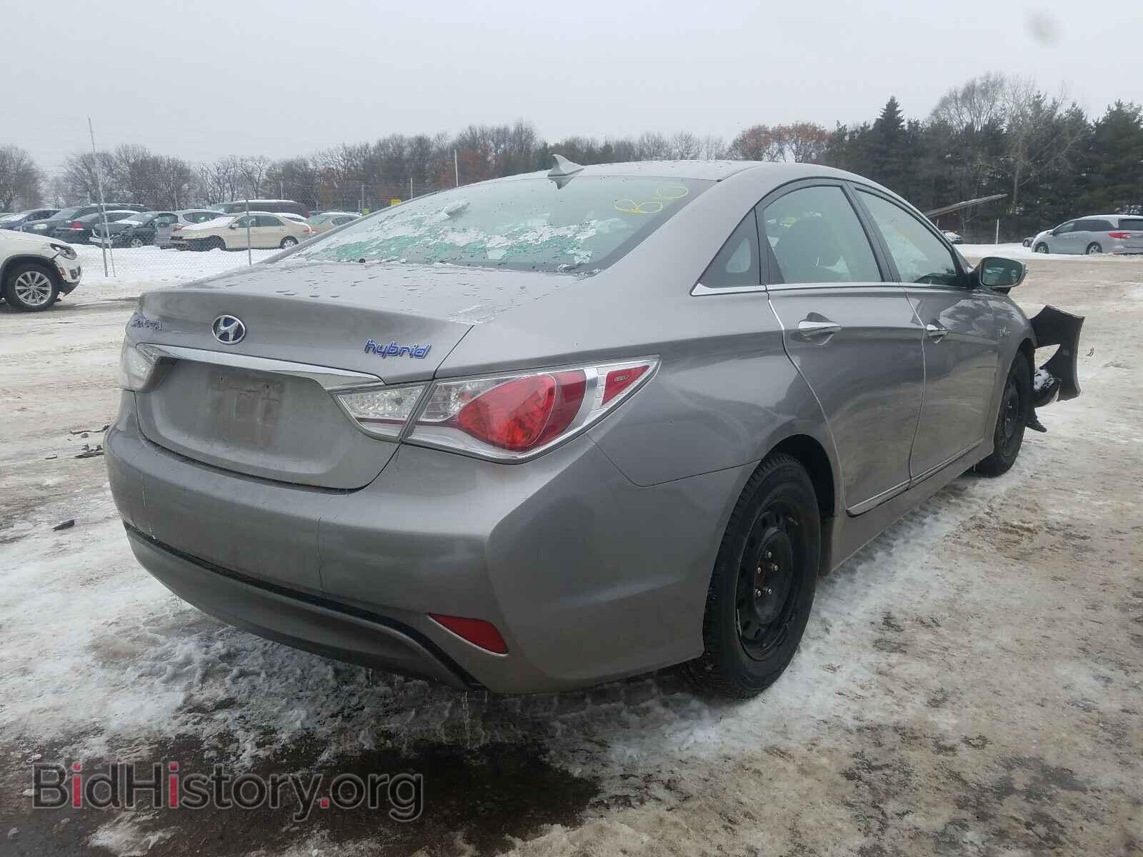 2012 HYUNDAI SONATA - VIN: KMHEC4A43CA022607 - Photo 4